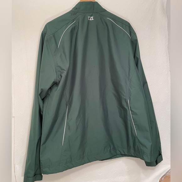 Cutter & Buck WeatherTec Green Jacket, L NWT - Picture 4 of 11